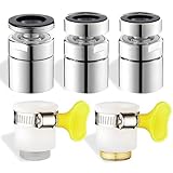 5 pz Aireador de Grifo, CNYMANY 20 mm 22 mm 24 mm 360° Aireador giratorio para...