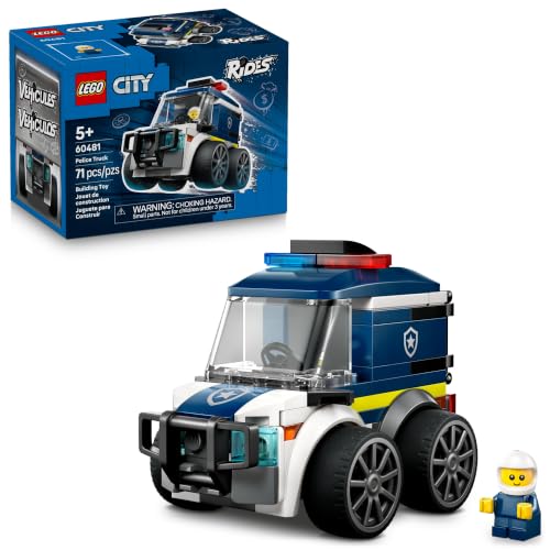 LEGO City Veículos: Caminhão da Polícia 60481 (71 Peças)