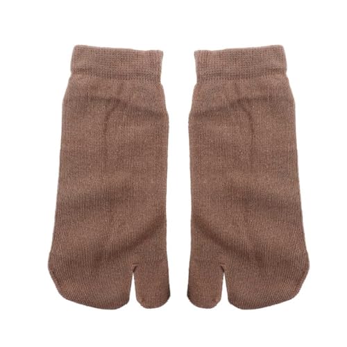 Chaussettes Tabi en coton pour couple de style japonais coupe basse