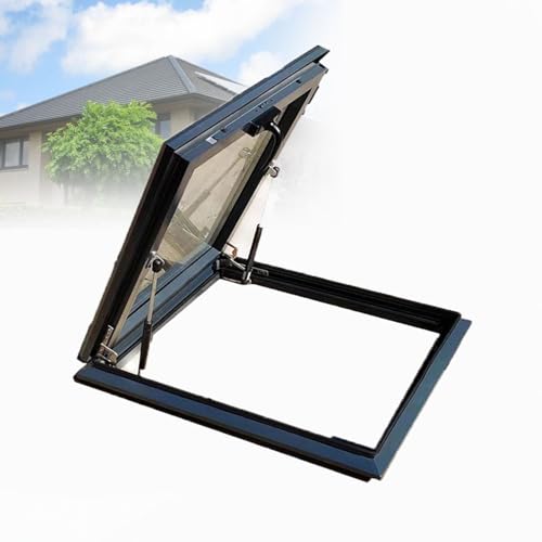 Tragaluz de Techo Residencial y Ventana de Pozo de 50x50 para Iluminación de Ático