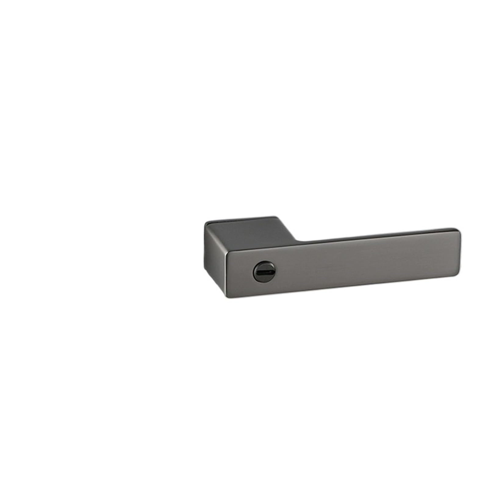 NYRXRYTCA Indoor Bedroom Minimalist Magnetic Silent zinc Alloy Door Lock Household Ecological Door Bathroom Door Handle(Gray Magnetic Silent)