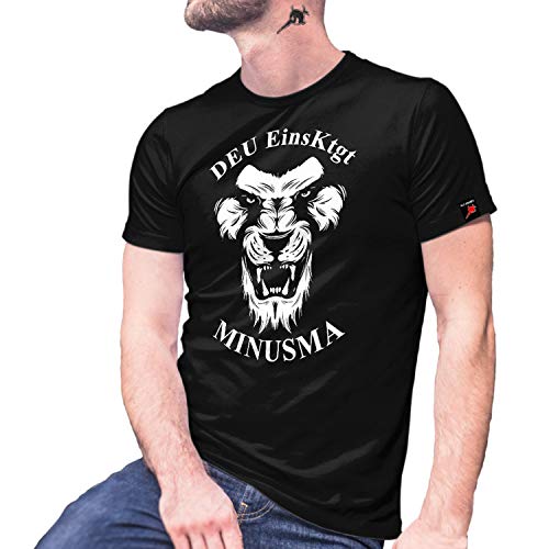 T-Shirt Minusma BW Mali Noir 3XL pour Rassemblements Militaires et Quotidien