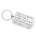LParkin Brother Gifts Keychain There is No Better Friend Than a Brother and There is No Better Brother Than You Gift for Friend Family Jewelry (Keychain)