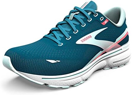 Brooks Women's Ghost 15 Neutral Running Shoe - Legion Blue/Blue/Bittersweet - 8.5 Medium
