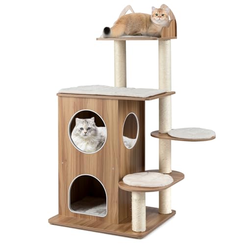 Árbol para Gatos de Madera PETSITE 48 pulgadas miniatura 1