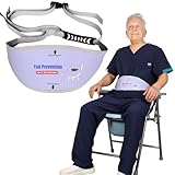 Ehucon Shower Chair Seatbelt, Anti-Slip Safety Strap for Elderly & Patients - Universal Bath Chair Seat Belt for Fall Prevention, Fits Most Shower Chairs and Benches