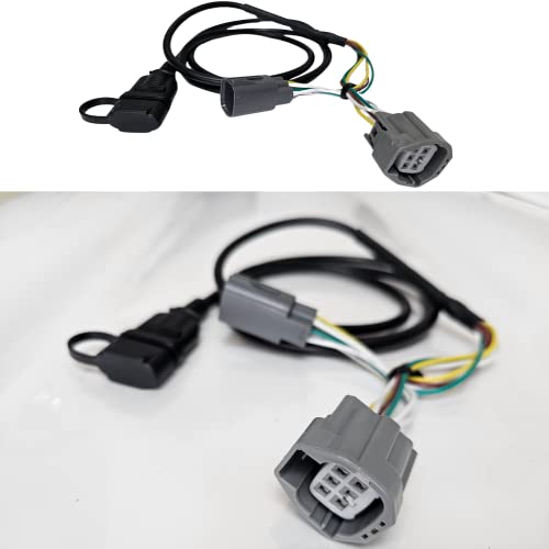 Nitoyo Trailer Wiring Harness Fit For Jeep Wrangler Jk 17275.01,4 Way Flat Tow Hitch Trailer Wiring Harness Fit For 2007-2018 Jeep Wrangler Jk #TOP5