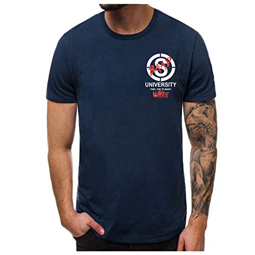 T-shirt homme respirant d'été bleu XXL contre la transpiration