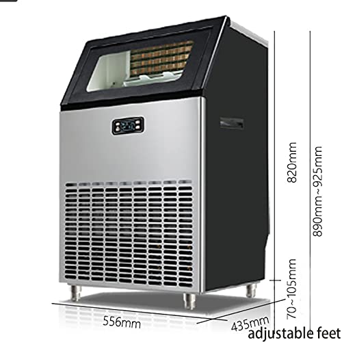 LANGTAOSHA Eismacher, 330 lbs/24 Stunden Undercounter Ice Maker, 88 lbs Lagerkapazität, 10-20 Minuten Eismaschine 120… – Bild 8