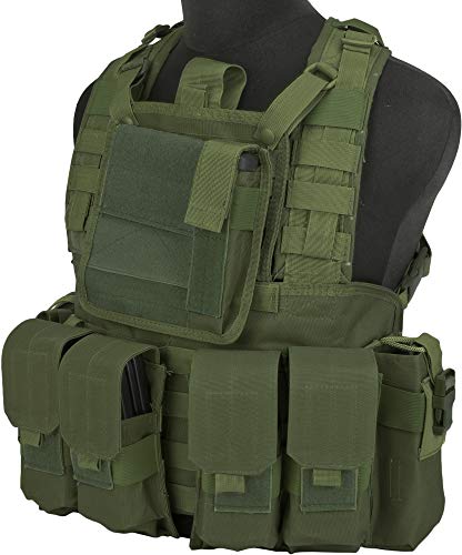 Evike Airsoft - Matrix Special Operations RRV Style Chest Rig (Color: OD Green)