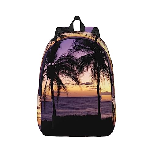 Sac à dos décontracté pour ordinateur portable OUSIKA noir et léger taille M