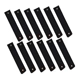 Doux et : fabriqués en similicuir, ces ronds de serviette offrent une texture douce et une durabilité exceptionnelle, garantissant qu'ils résistent à une utilisation régulière, bandes de serviettes en papier autocollantes noires, ronds de serviettes de thanksgiving