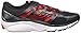 Saucony Men's Zealot ISO Road Running Shoe, Red/Black/Silver, 11 M US