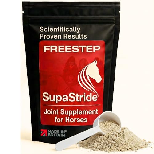 Freestep SupaStride | Horse Joint Supplement | Boswellia for Horses & Bromelain Powder | Hip & Joint Supplement for Horses, with Magnesium Oxide & Milk Thistle for Older Ponies and Arthritis