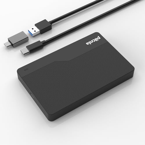 PILCNLA Ultra Slim Portable External Hard Drive USB3.0 HDD Storage