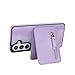 for Samsung Galaxy S26 Detachable Wallet Compatible with Magsafe Wireless Charging Case with Card Holder,Zipper Pocket,Kickstand 2 in 1 Shockproof Case(Purple)