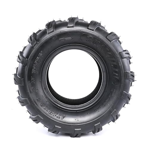 Suisuitong 18x9.5-8 18x9.50x8 Sport ATV Tires, Off-Road ATV UTV Tire Tubeless, All Terrain 4PR Lawn Mower Turf Tires Mud Sand Trial