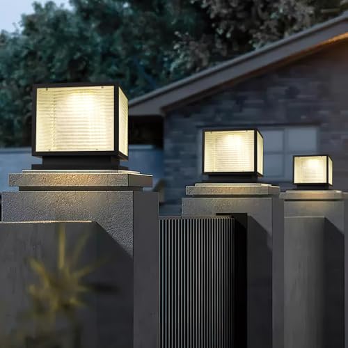 Farola exterior LED para iluminar caminos oscuros y el porche 5