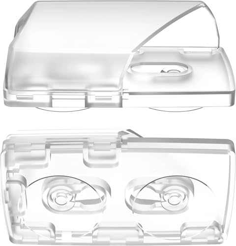 EZ Pass Holder for Windshield, Toll Pass Transponder Mount with Suction Cups, Clear