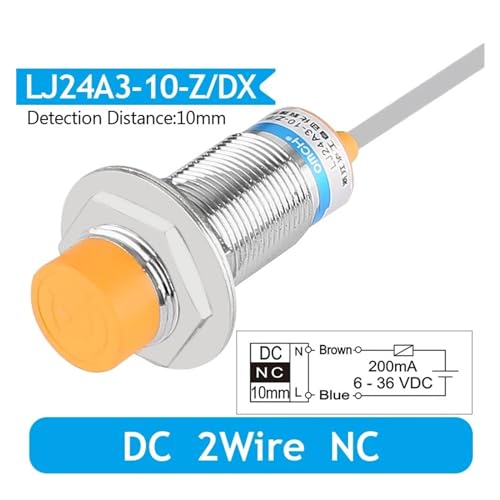 Interrupteur de proximité inductif M24 résistant aux vibrations DC 6-36V 10mm - 2