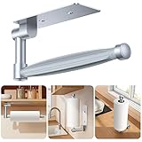 𝙉𝙤.𝟭 VICSEED Adjustable Paper Towel Holder Under Cabinet [One Hand Tear Off] Paper Towel Holder Wall