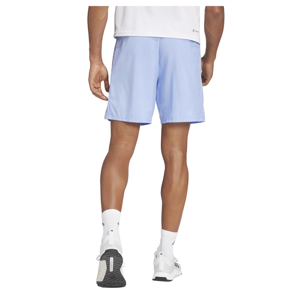 adidas Men's Train Essentials Woven Shorts, Blue Spark/Black