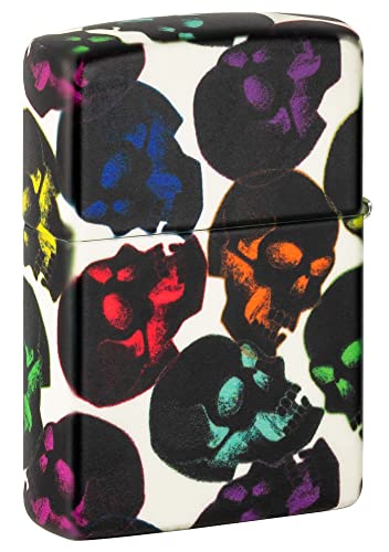 Encendedor de Bolsillo Zippo Skulls Glow in the Dark miniatura 2
