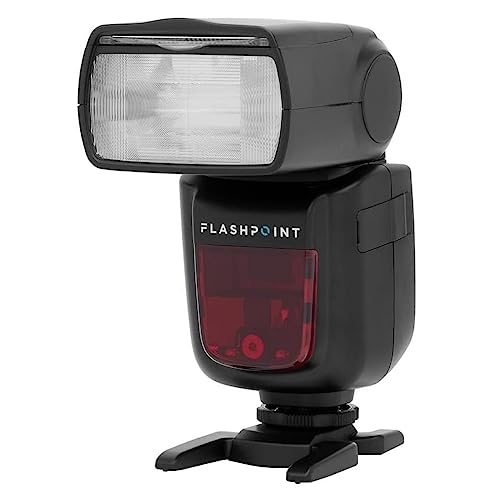 Flashpoint Zoom Li-On R2 Ttl On Camera Flash Speedlight For Sony, 2.4G 1/8000 Hss Wireless Flash Speedlite Photography W/1.5 Sec. Recycle Time, 11.1V 2000Mah Li-Ion Battery, 650 Full-Powerflashes #TOP1