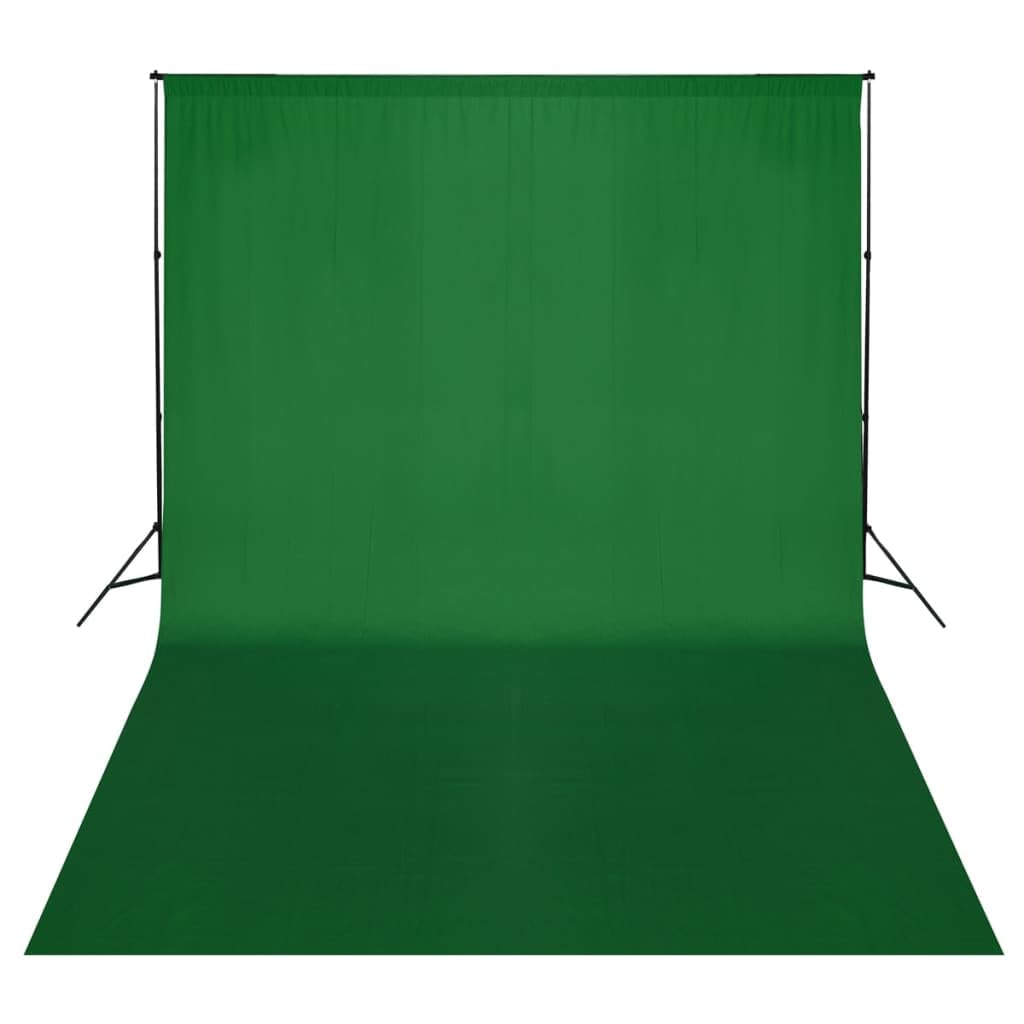 vidaXL Achtergrondsysteem 500x300 cm groen