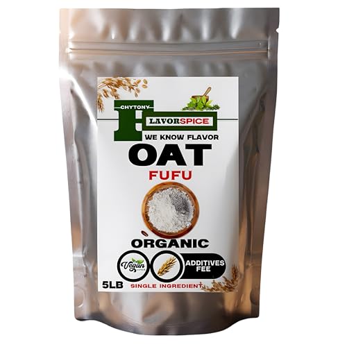 Oat Fufu Organic 5LB | Serve With Favorite Soup |