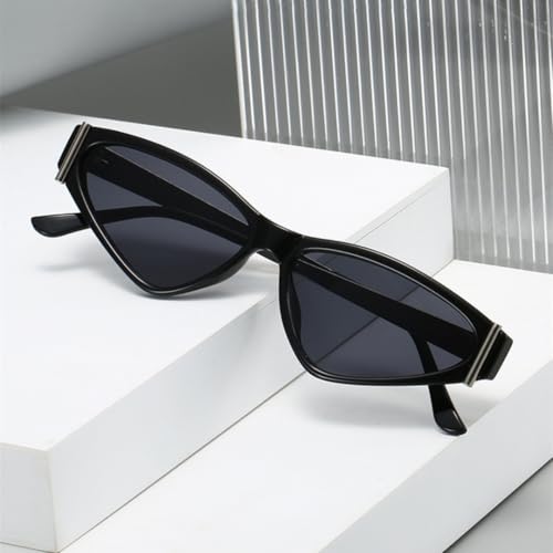 Lunettes de soleil œil de chat rétro aux finitions soignées et durables