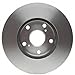ACDelco Silver 18A917A (19261772) Non-Coated Front Disc Brake Rotor