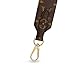 Louis Vuitton Handbag Strap Bandouliere Monogram Black J02288