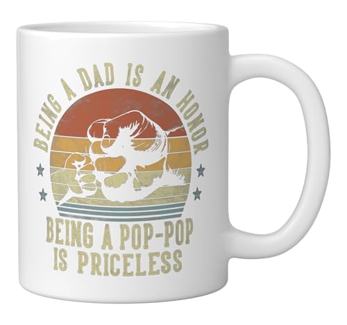 Taza de cerámica Pop-Pop 11 onzas miniatura 2
