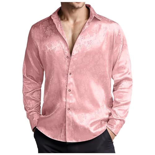Chemise pour homme manches longues slim fit en coton casual et respirant