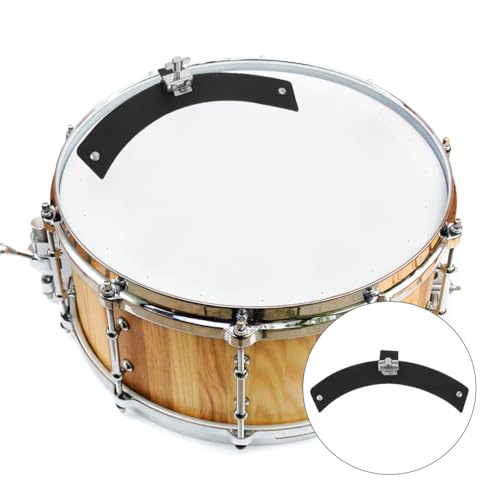 Ciieeo Drum-Dämpfungspad Aus Echtleder Für Schlagzeug Selbstklebendes Dämpferpad Zur Effektiven Obertonkontrolle Und Schwingungsdämpfung Für Snare Und Jazz-Drums