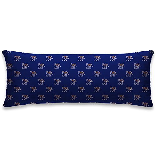 Pegasus Sports NCAA Microplush Body Pillow, 20" x 48", Memphis Tigers