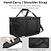 Amazing Fair Bongo Drum Bag — Standard Size — 3 Extra Pockets for Accessories, Removable Padded Shoulder Strap, Heavy-Duty Padded Case (Black)