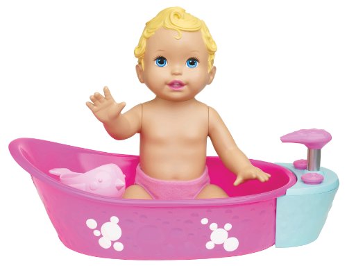 Mattel Little Mommy Bubbly Bathtime Doll miniatura 3