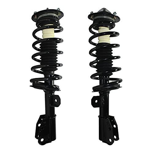 Detroit Axle - Front & Rear Coil Spring Struts Shock Absorbers Sway Bar Links Replacement For Chevy Equinox Pontiac Torrent - 8Pc Set #TOP6