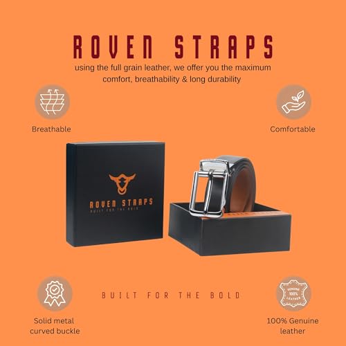 Image of Men's Reversible Leather Belt