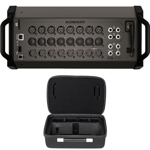 Allen & Heath CQ-20B 16-channel Rackmounted Digital Mixer with Padded Carry Bag