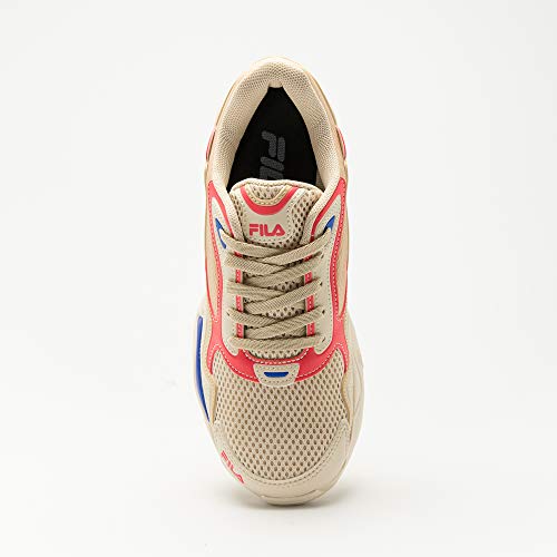 Tênis Interceptor, Fila, Feminino, Bege/Royal/Coral, 35