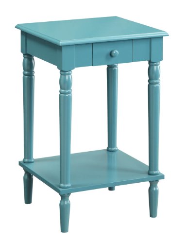 Convenience Concepts French Country End Table, Blue
