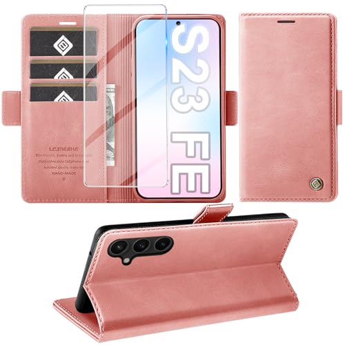 Housse Samsung S23 FE protection 360 antichoc avec porte-carte et clapet support