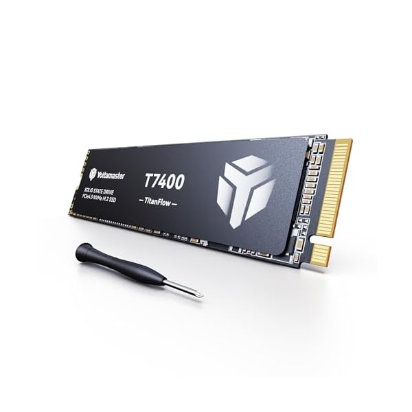 Yottamaster T7400 SSD 2TB M.2 PCIe Gen4x4 M.2 hasta 7450MB/s