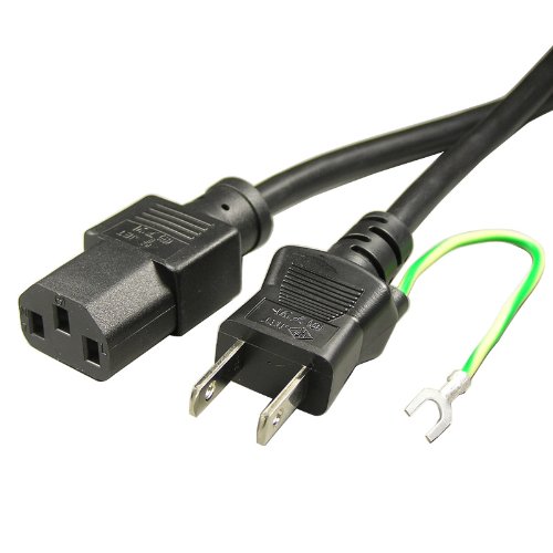 Amazon.co.jp: ケーブルダイレクト 電源ケーブル アース端子付き
