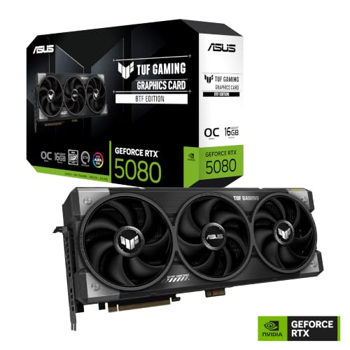 TUF Gaming GeForce RTX™ 5080 16GB GDDR7 BTF OC Edition Gaming Graphics Card (PCIe® 5.0 - Scheda video - Immagine 7