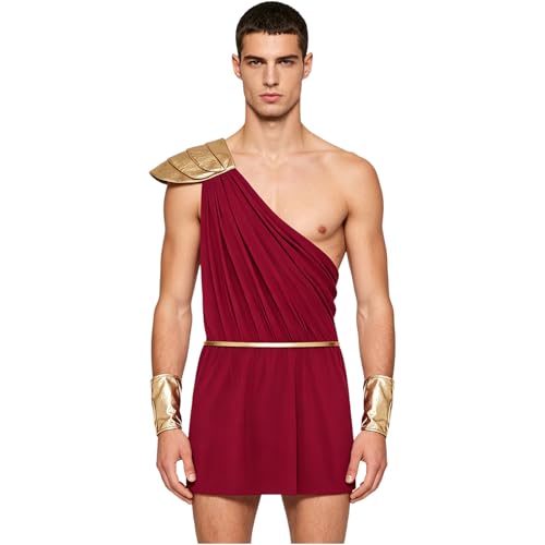 Costumes de spectacle de scène Olympe et uniforme guerrier toge pour homme
