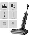 H13 Aspirateur Laveur Balai Sans Fil, 23 000 Pa d’Aspiration, 75 min d’Autonomie, Sans Fil 2-en-1, AI SmoothDrive avec Entraînement Assisté, Brosse Anti-Enchevêtrement Auto-Nettoyage, Double Réservoir - 10